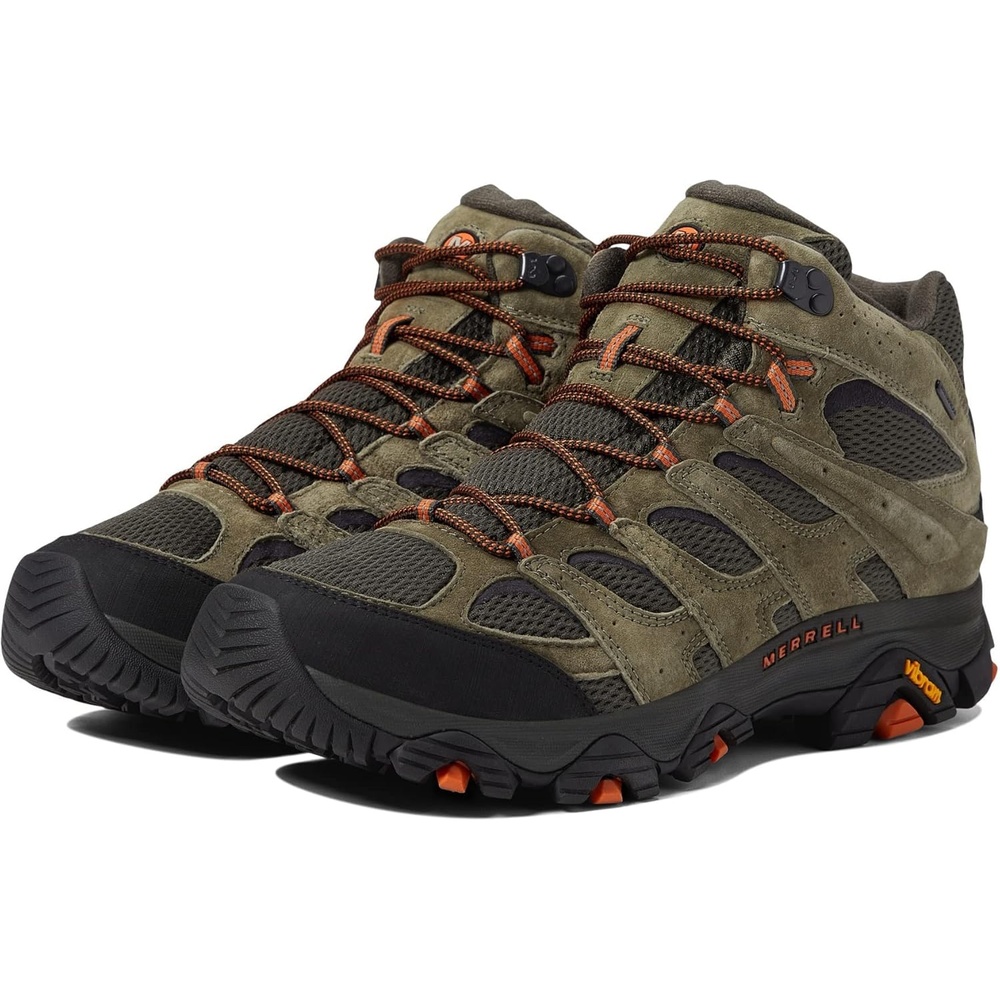 image:imageMerrell Mens Moab 3 Mid Waterproof Hiking BootsOlive