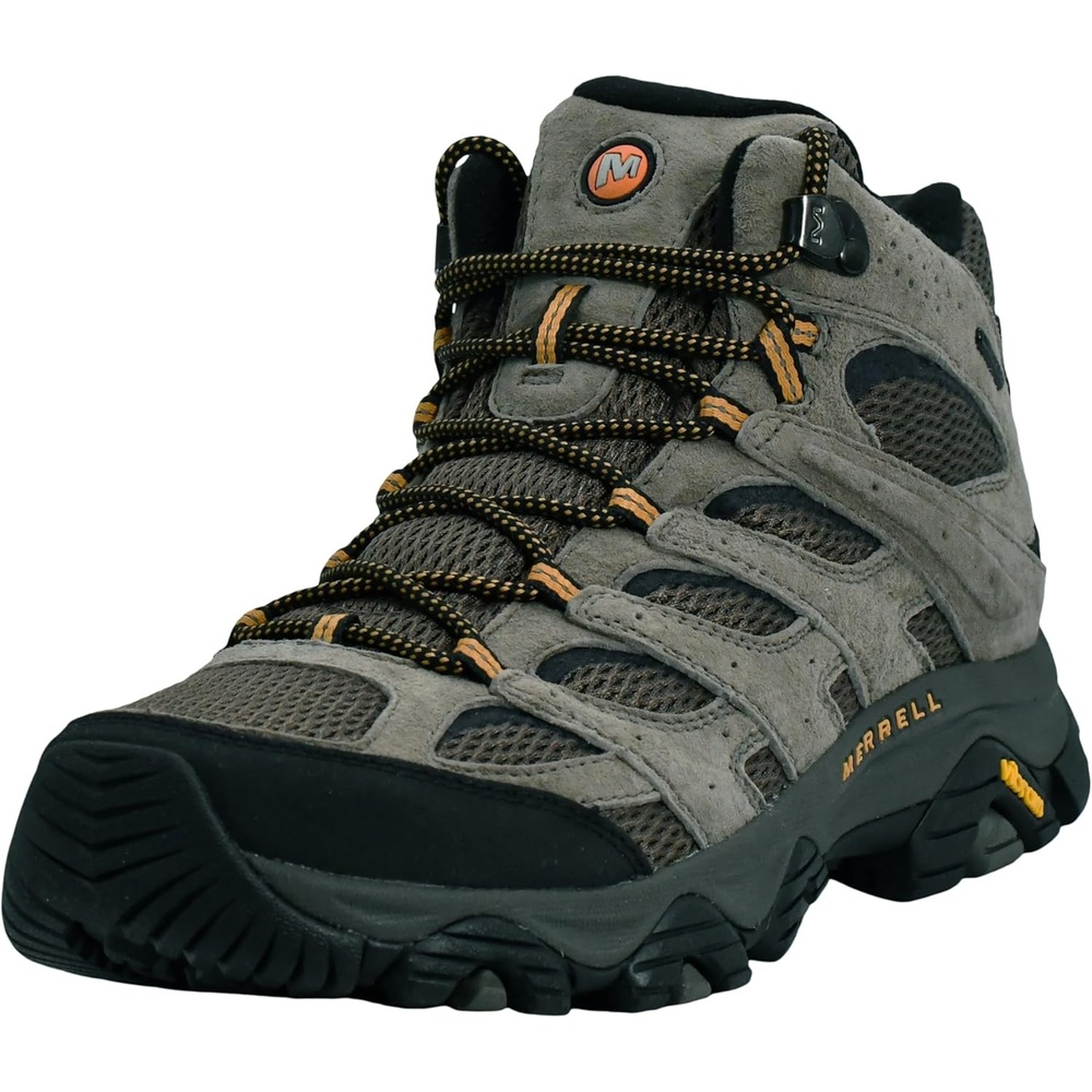 image:imageMerrell Mens Moab 3 Mid Waterproof Hiking BootsWalnut