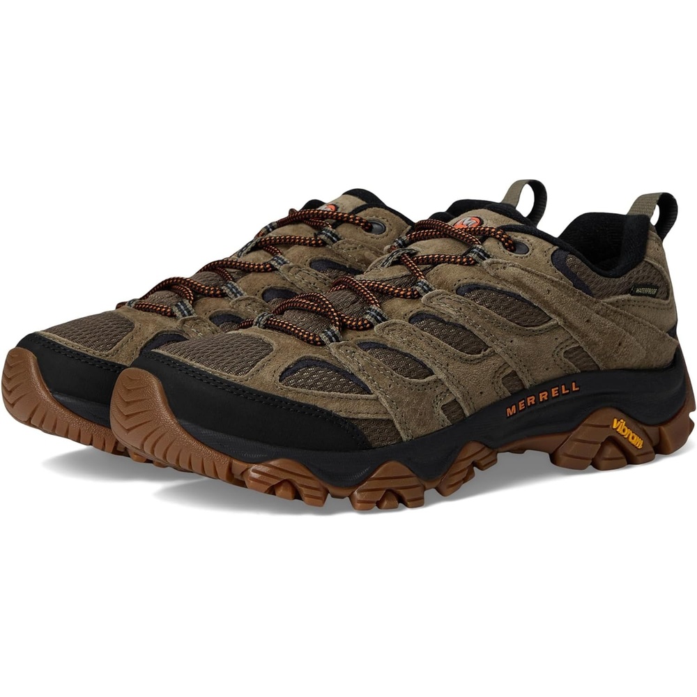 image:imageMerrell Mens Moab 3 Waterproof BootsOliveGum