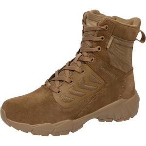 Merrell Men’s Fullbench Tactical Waterproof Zip 8″(Coyote)