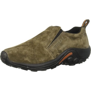 Merrell Men’s Jungle Leather Slip-On Shoe(Brown (Gunsmoke Wide))