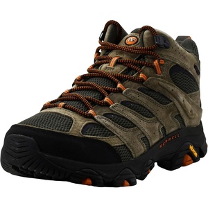 Merrell Men’s Moab 3 Mid Waterproof Hiking Boots(New Olive)