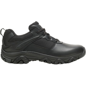 Merrell Men’s Moab 3 Response Tactical Industrial Shoes, Full-Grain Leather & Mesh Upper Waterproof Work Hiking Combat Boots(Black)