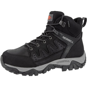 Merrell Men’s Windoc Waterproof Steel Toe Mid(Black)