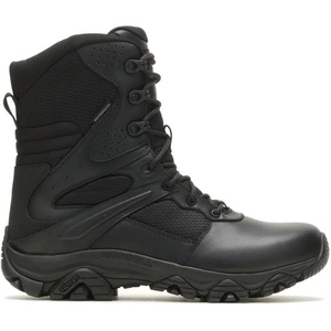 Merrell mens Moab 3 8 Inch Tactical Zip Waterproof Boot(Black (New))