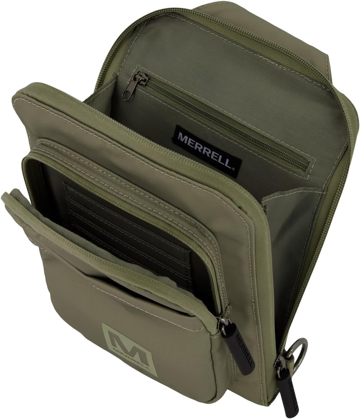 image:imageMerrell Aurora Sling Bag Crossbody Pack with Water Bottle Holder Straps amp Pockets