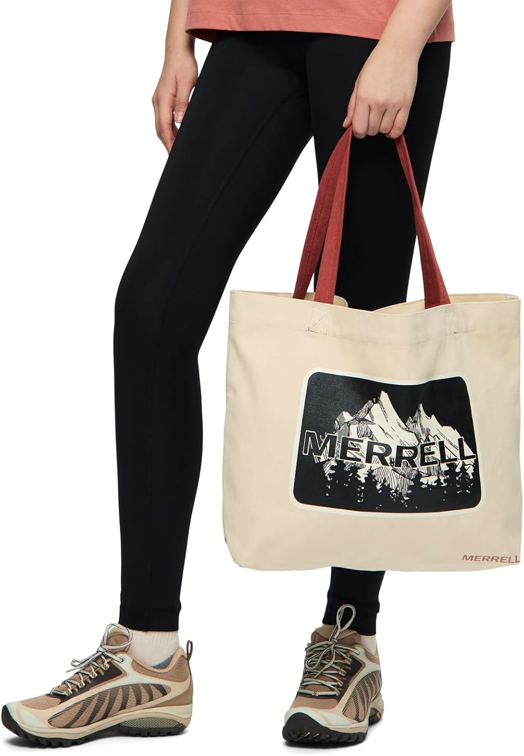 image:imageMerrell Essential Canvas Tote Lightweight Cotton Shoulder Bag for Everyday amp Travel