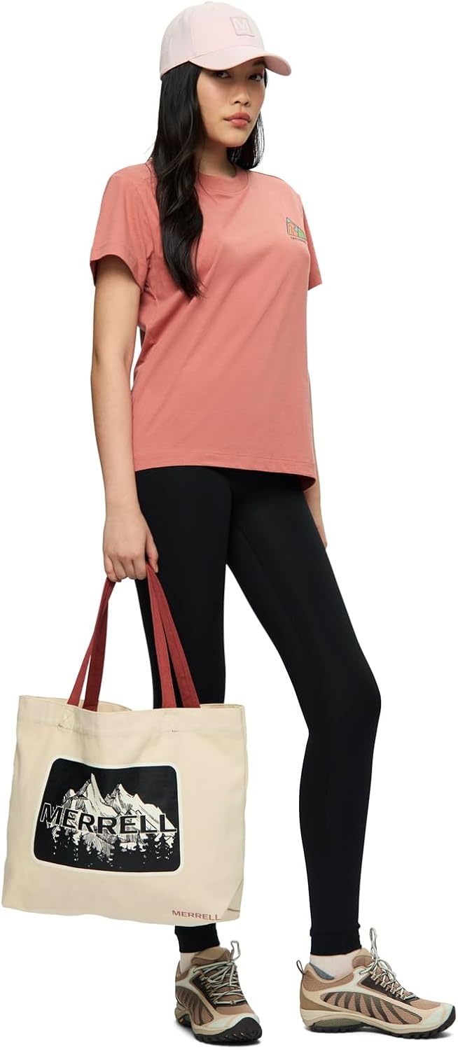 image:imageMerrell Essential Canvas Tote Lightweight Cotton Shoulder Bag for Everyday amp Travel