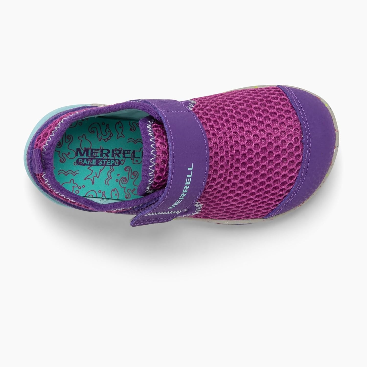 image:imageMerrell Girls BARE STEPS SandalPurpleTurq