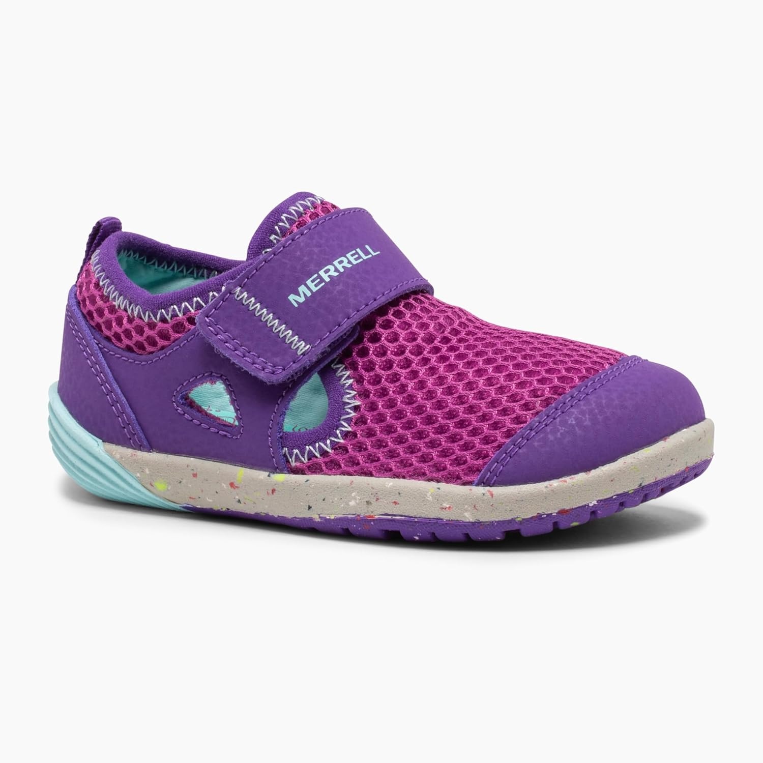 image:imageMerrell Girls BARE STEPS SandalPurpleTurq