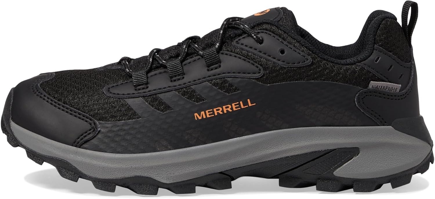 image:imageMerrell Girls Moab Speed 2 Low Waterproof Little KidBig KidBlack