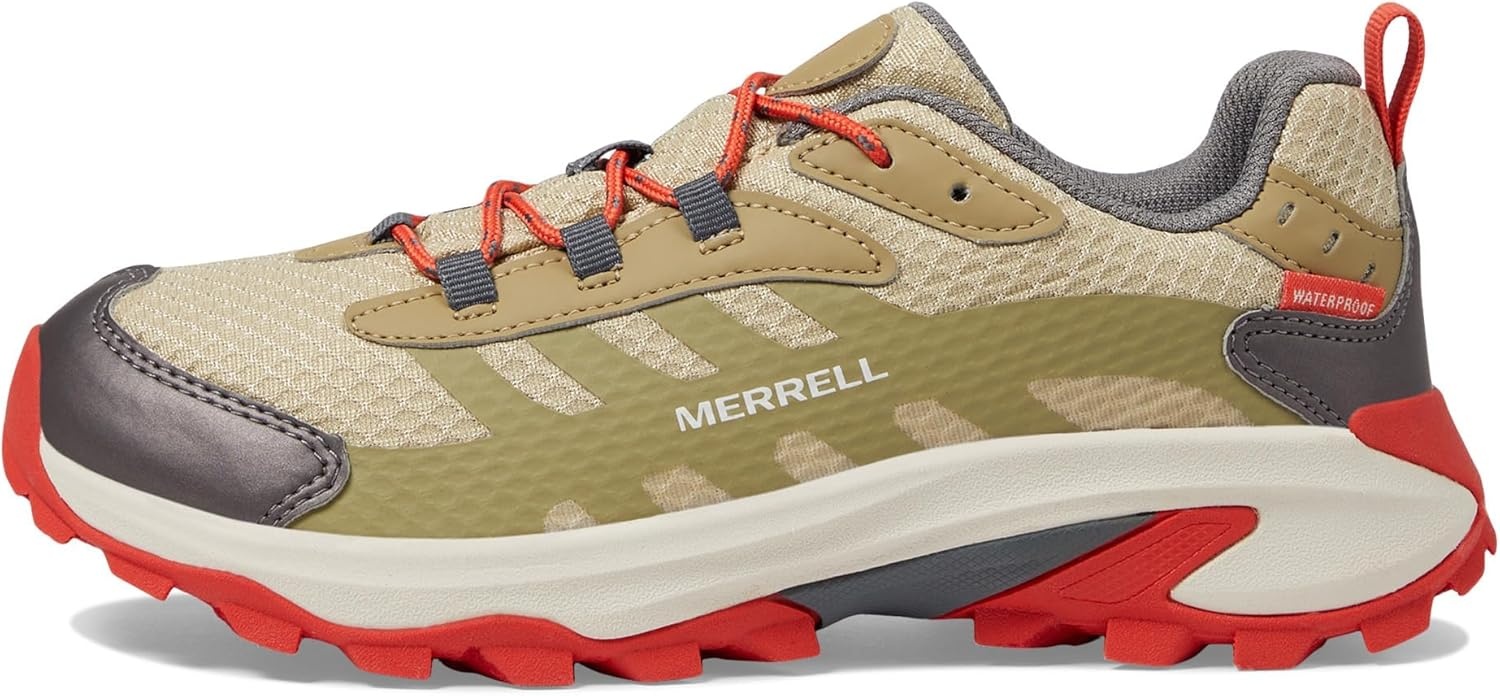 image:imageMerrell Girls Moab Speed 2 Low Waterproof Little KidBig KidCoyote