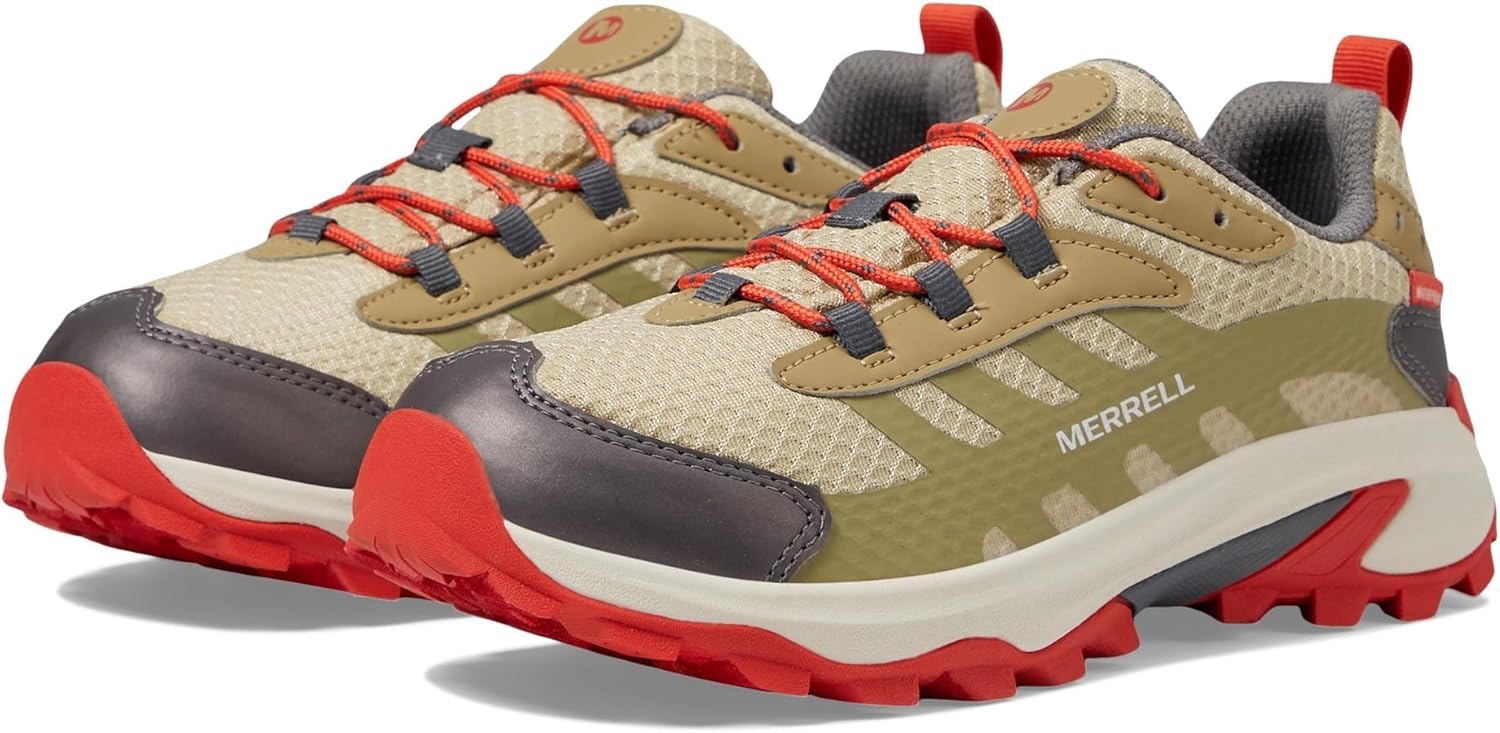 image:imageMerrell Girls Moab Speed 2 Low Waterproof Little KidBig KidCoyote