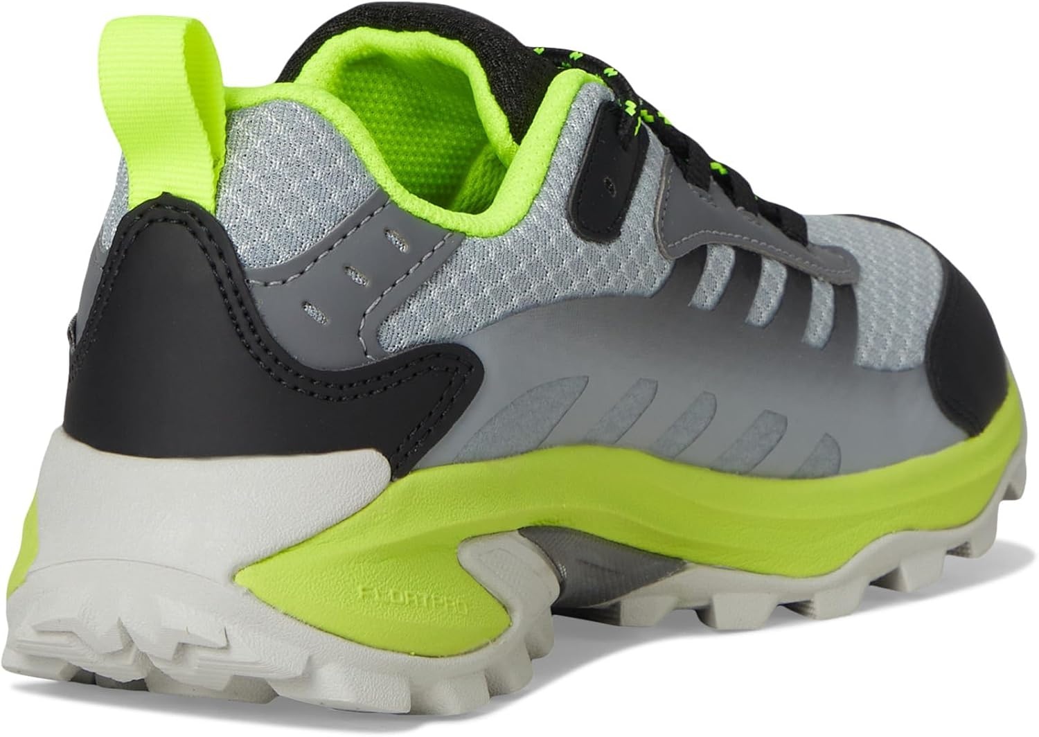 image:imageMerrell Girls Moab Speed 2 Low Waterproof Little KidBig KidGreyBlackCitron