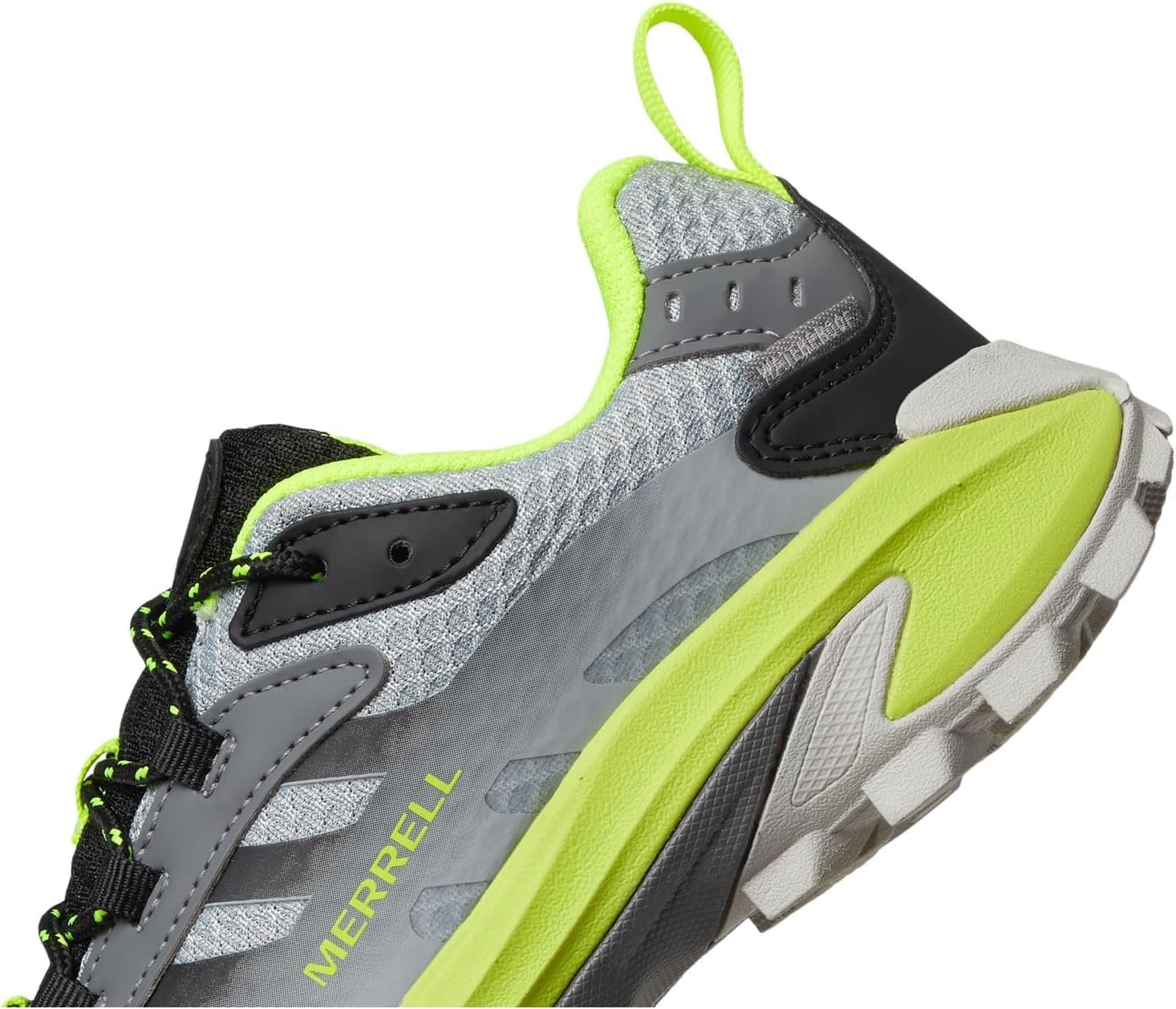 image:imageMerrell Girls Moab Speed 2 Low Waterproof Little KidBig KidGreyBlackCitron