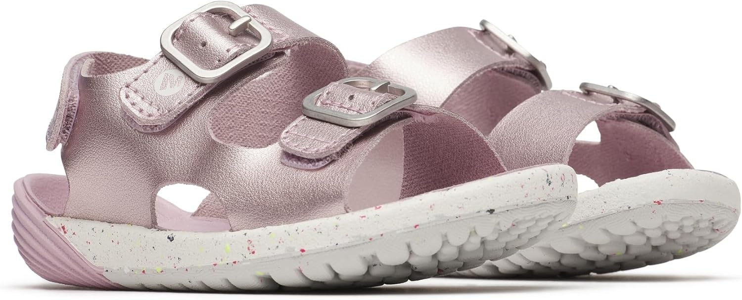 image:imageMerrell Kids Bare Steps SandalsLilacMetallic