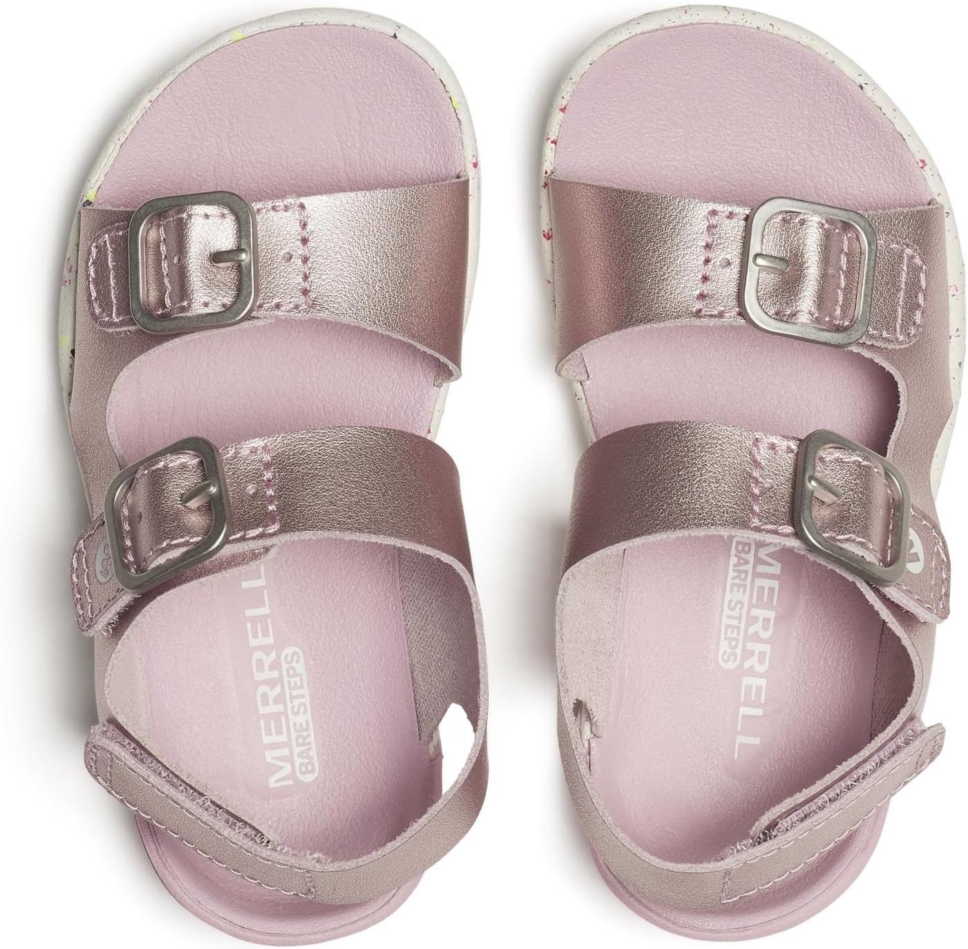 image:imageMerrell Kids Bare Steps SandalsLilacMetallic