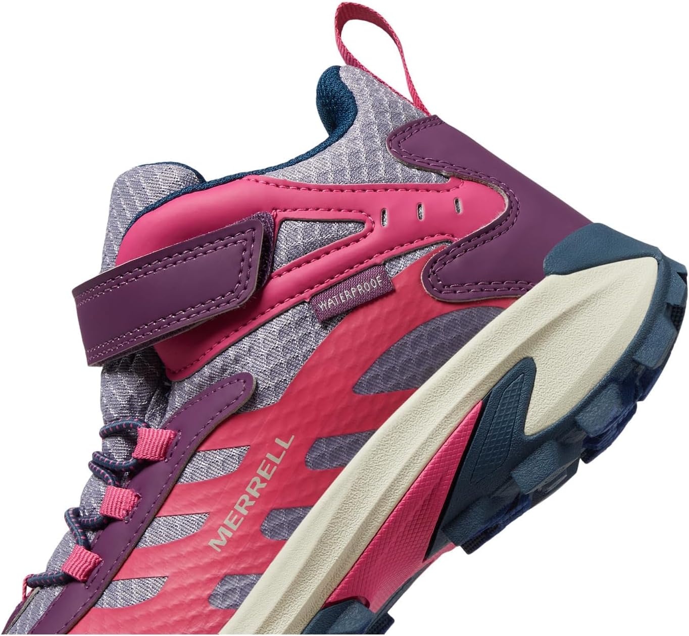 image:imageMerrell Kids Moab Speed 2 Mid AC Waterproof Little KidBig KidBerryNavy