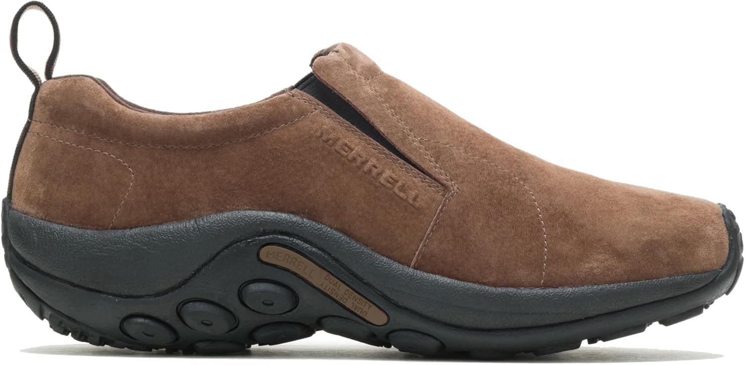 image:imageMerrell Mens Jungle Moc Leather Waterproof IceMoccasinDark Earth