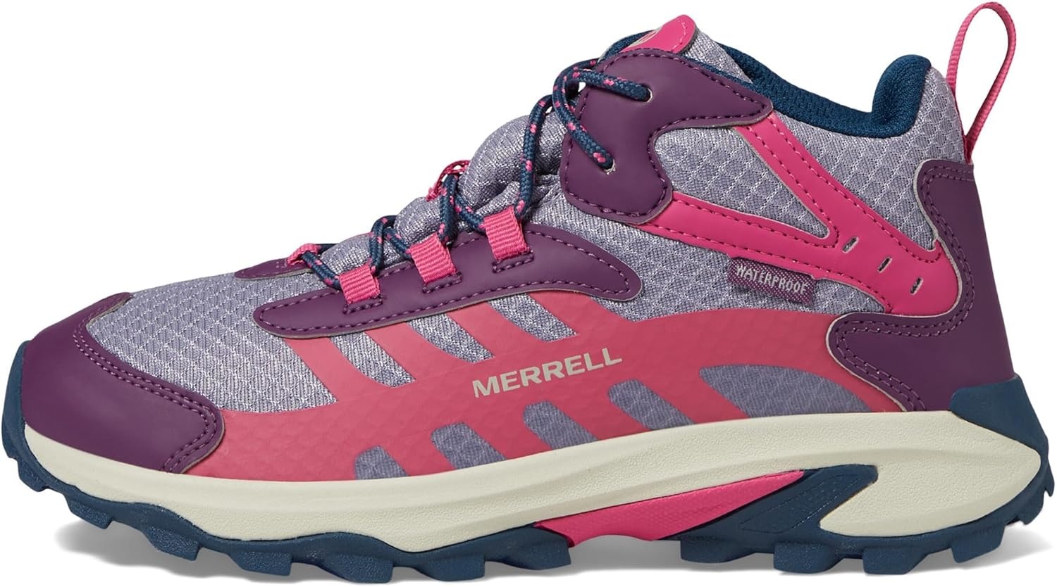 image:imageMerrell Moab Speed 2 Mid WaterproofBerryNavy