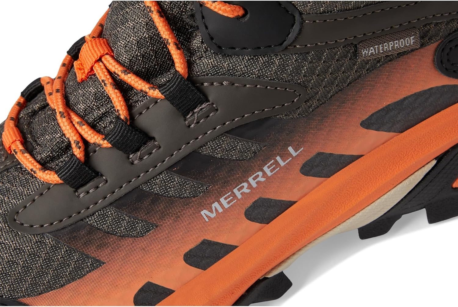 image:imageMerrell Moab Speed 2 Mid WaterproofGunsmokeOrange