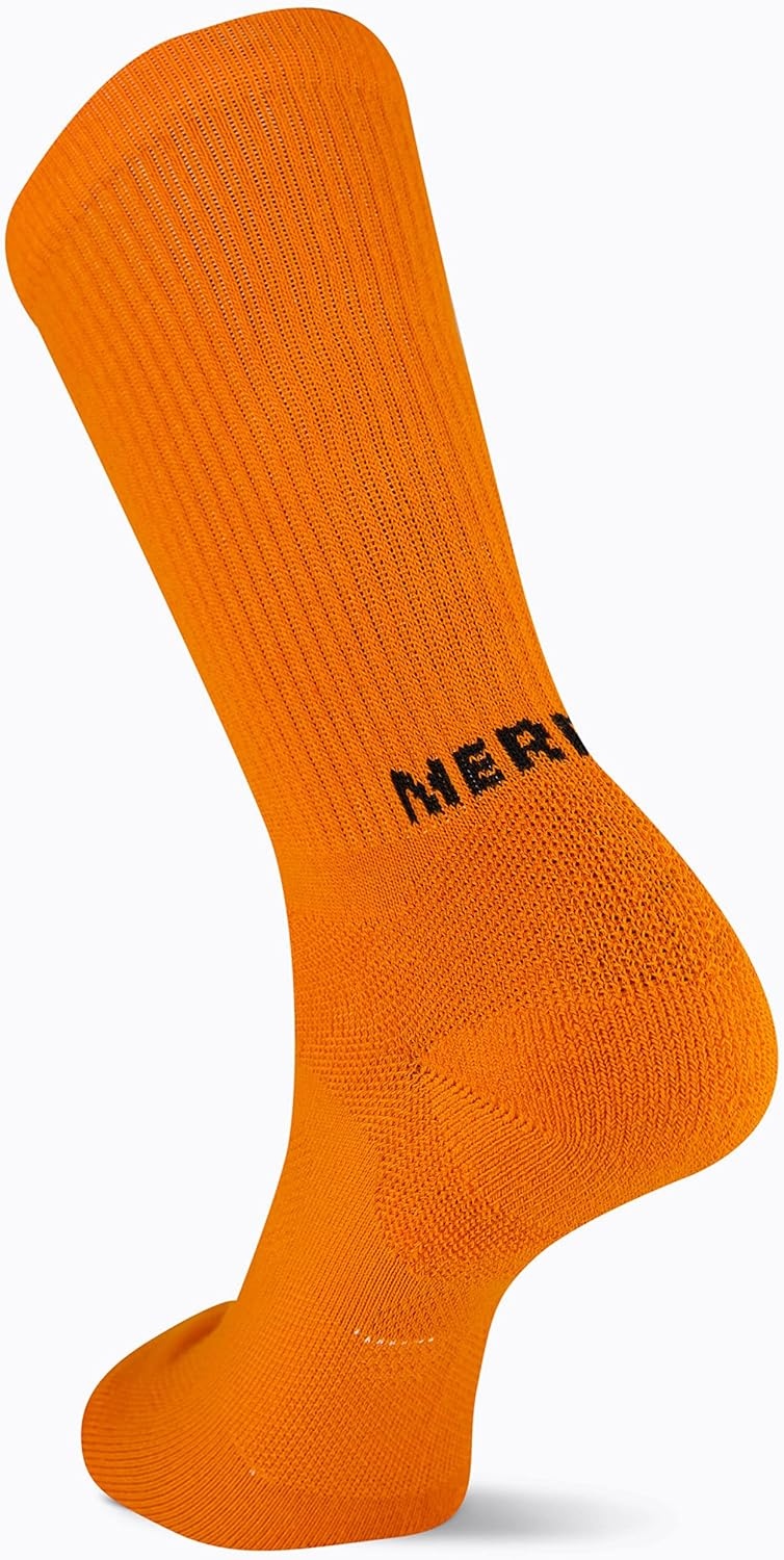 image:imageMerrell Unisex Adult Hydro Moc Crew Socks 1PairOrange
