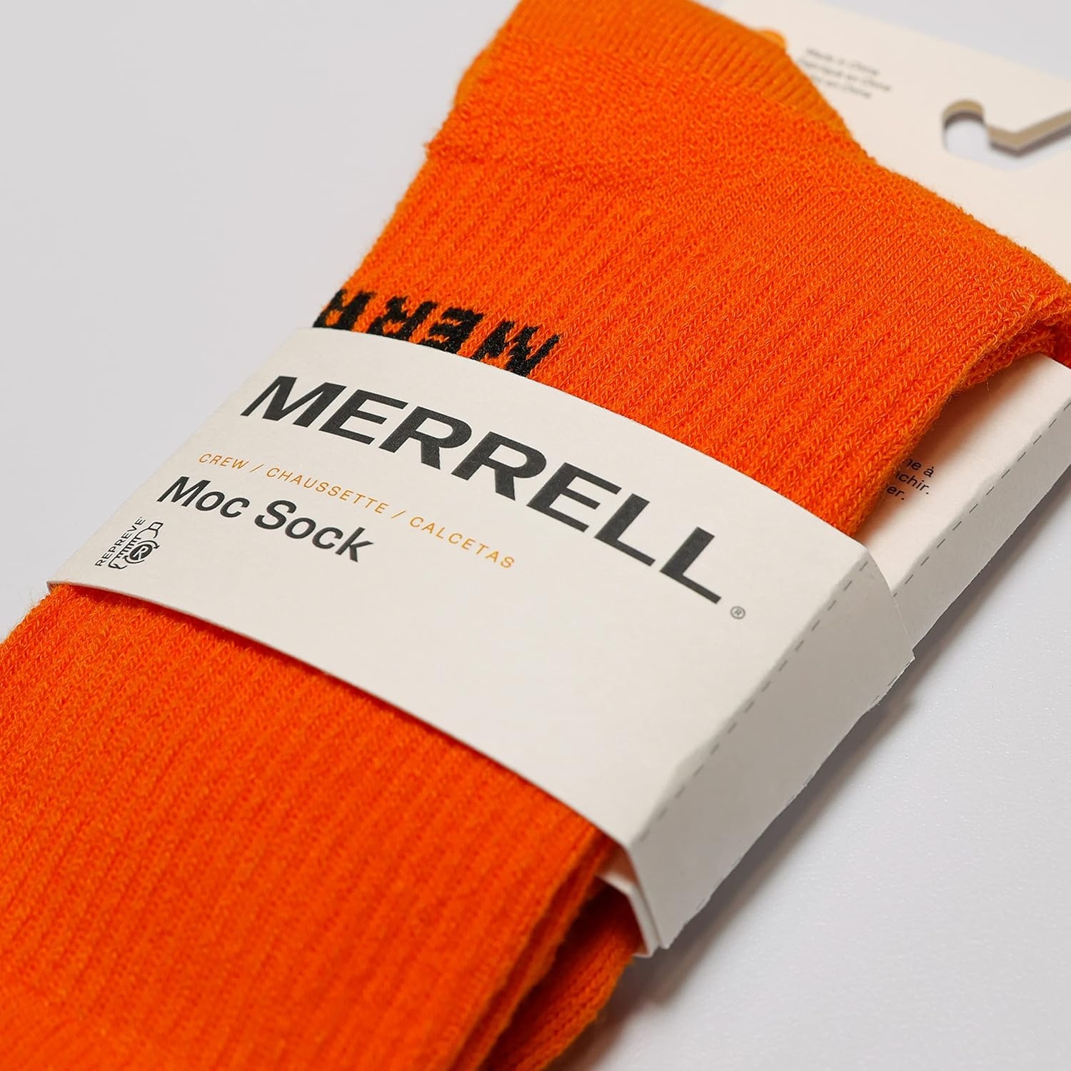 image:imageMerrell Unisex Adult Hydro Moc Crew Socks 1PairOrange