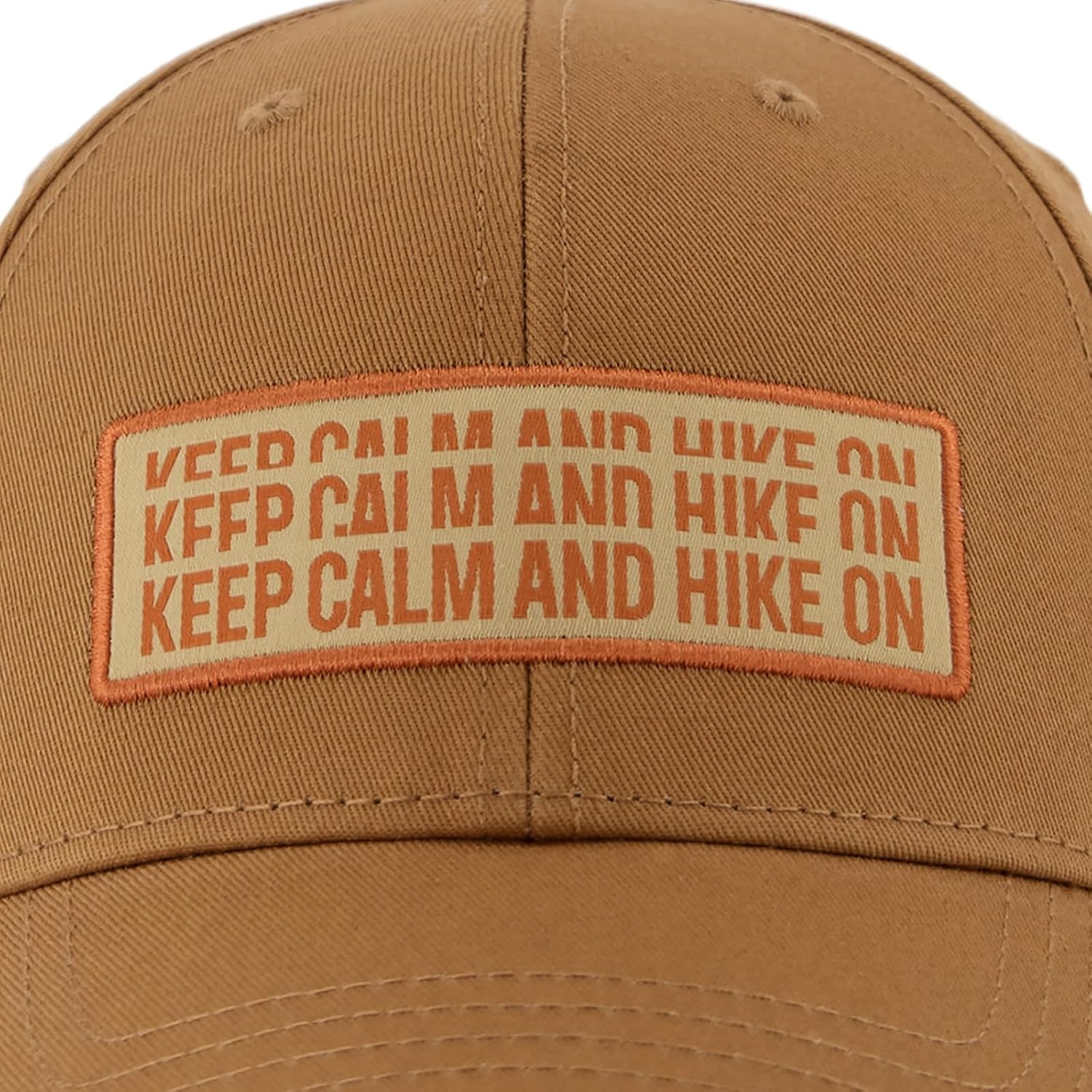 image:imageMerrell Unisex Adult Keep Calm and Hike on Cotton Canvas Cap Plastic Snapback amp MoistureWickingHarvest