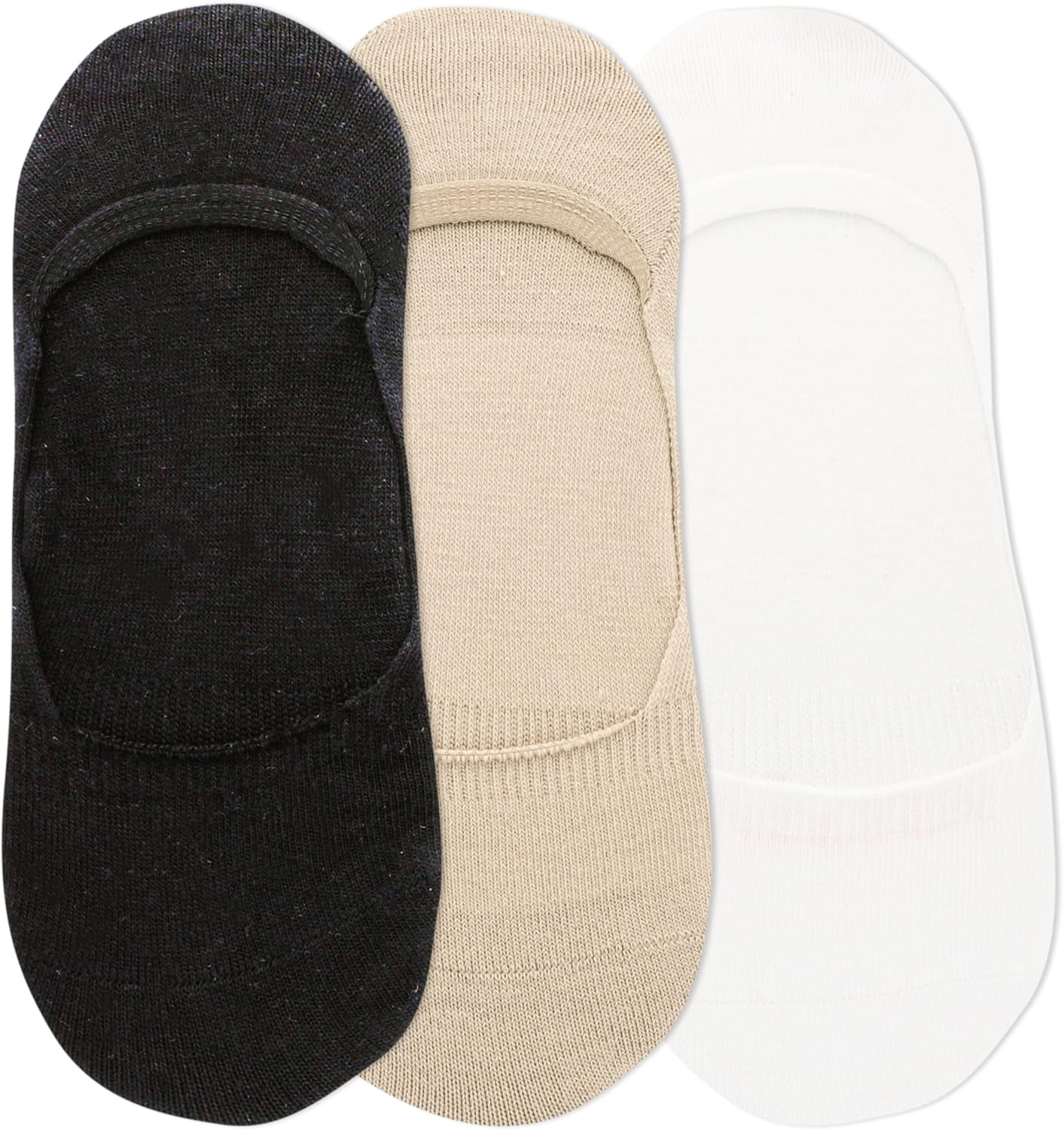 image:imageMerrell Unisexadults Mens and Womens Lightweight Liner Socks Unisex 3 Pair Pack Arch support and Heel GripperBlackNudeWhite