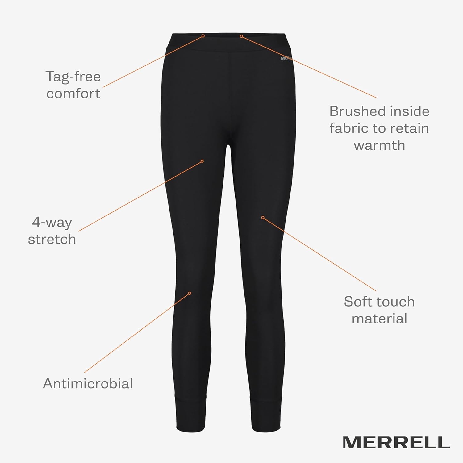 image:imageMerrell Womens Juniper Base Layer PantBlack