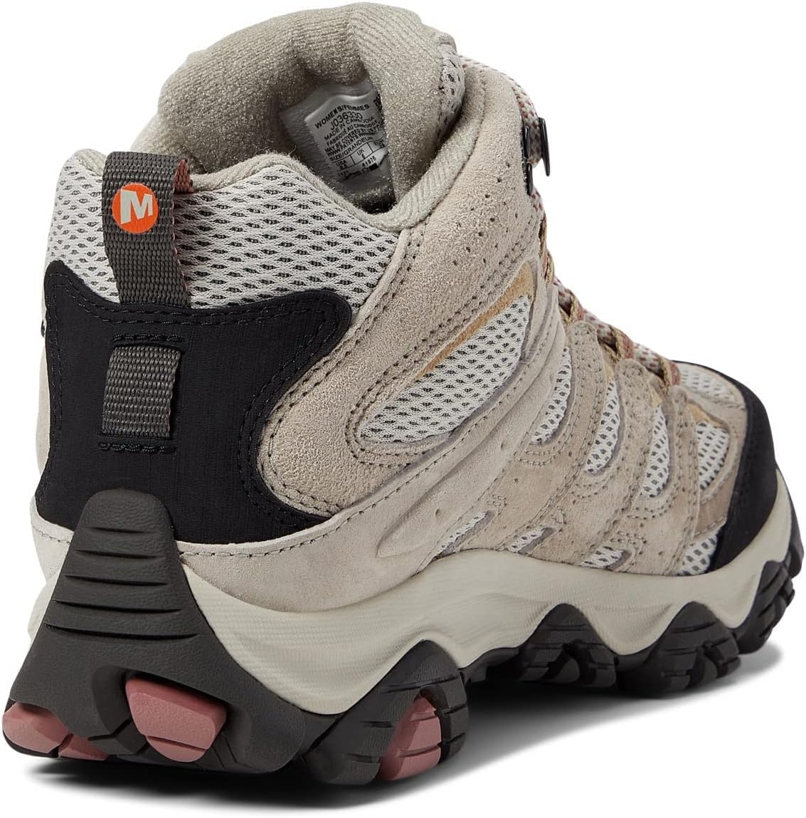 image:imageMerrell Womens Moab 3 Mid Waterproof Hiking BootsAluminum