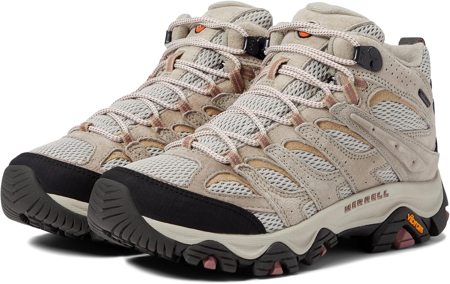 image:imageMerrell Womens Moab 3 Mid Waterproof Hiking BootsAluminum