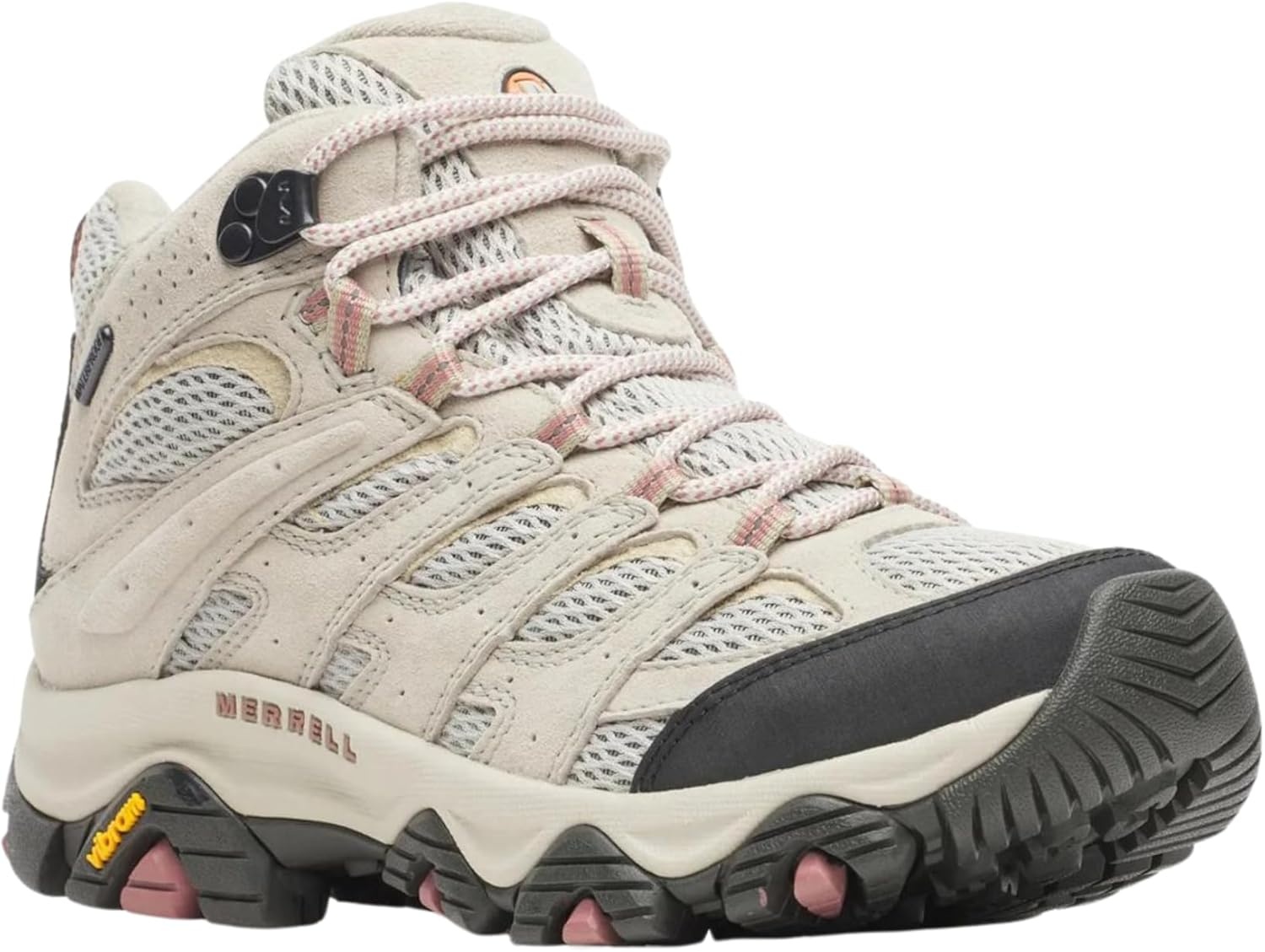 image:imageMerrell Womens Moab 3 Mid Waterproof Hiking BootsAluminum V1