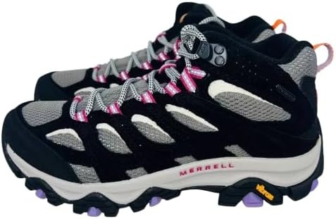 image:imageMerrell Womens Moab 3 Mid Waterproof Hiking BootsBlackOrchid