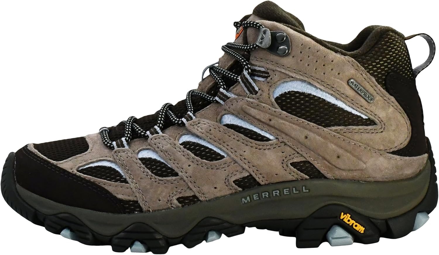 image:imageMerrell Womens Moab 3 Mid Waterproof Hiking BootsBrindle
