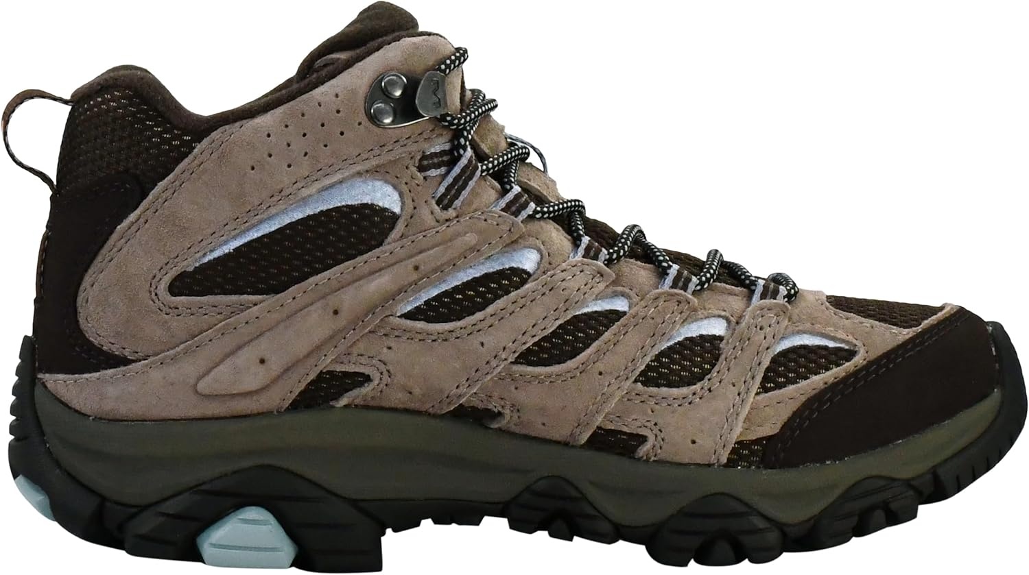 image:imageMerrell Womens Moab 3 Mid Waterproof Hiking BootsBrindle