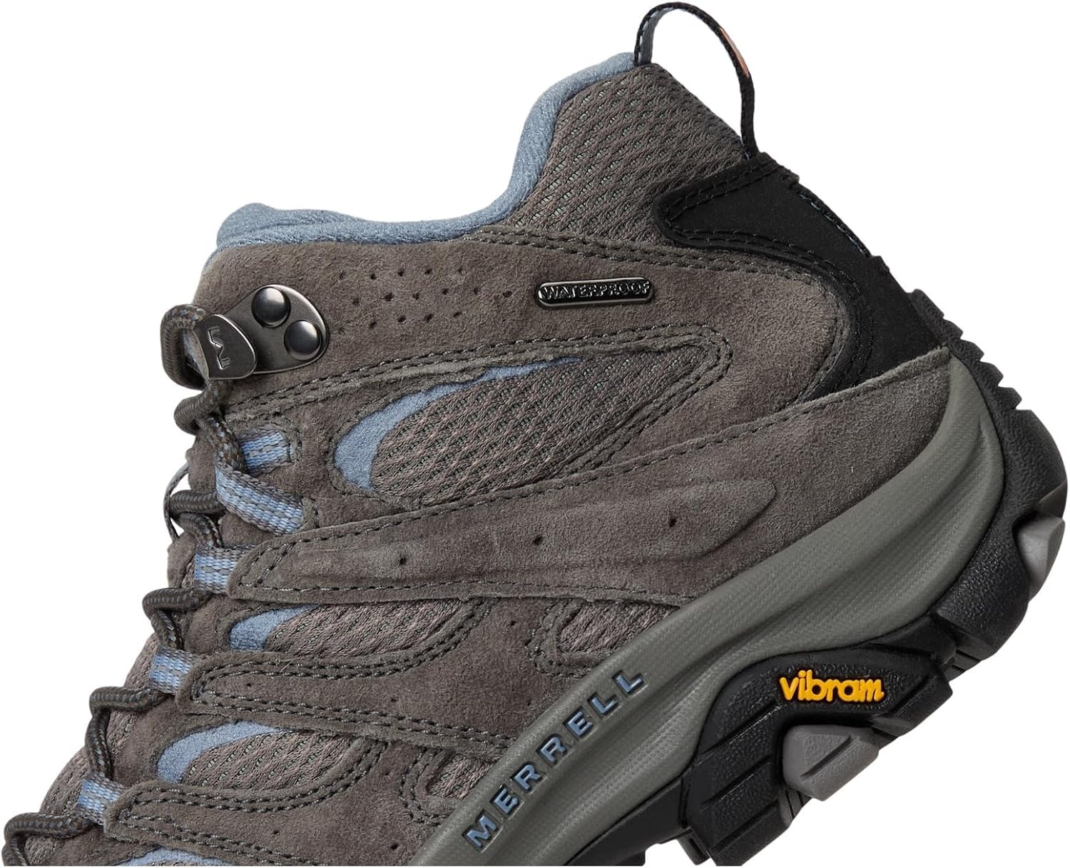 image:imageMerrell Womens Moab 3 Mid Waterproof Hiking BootsGranite