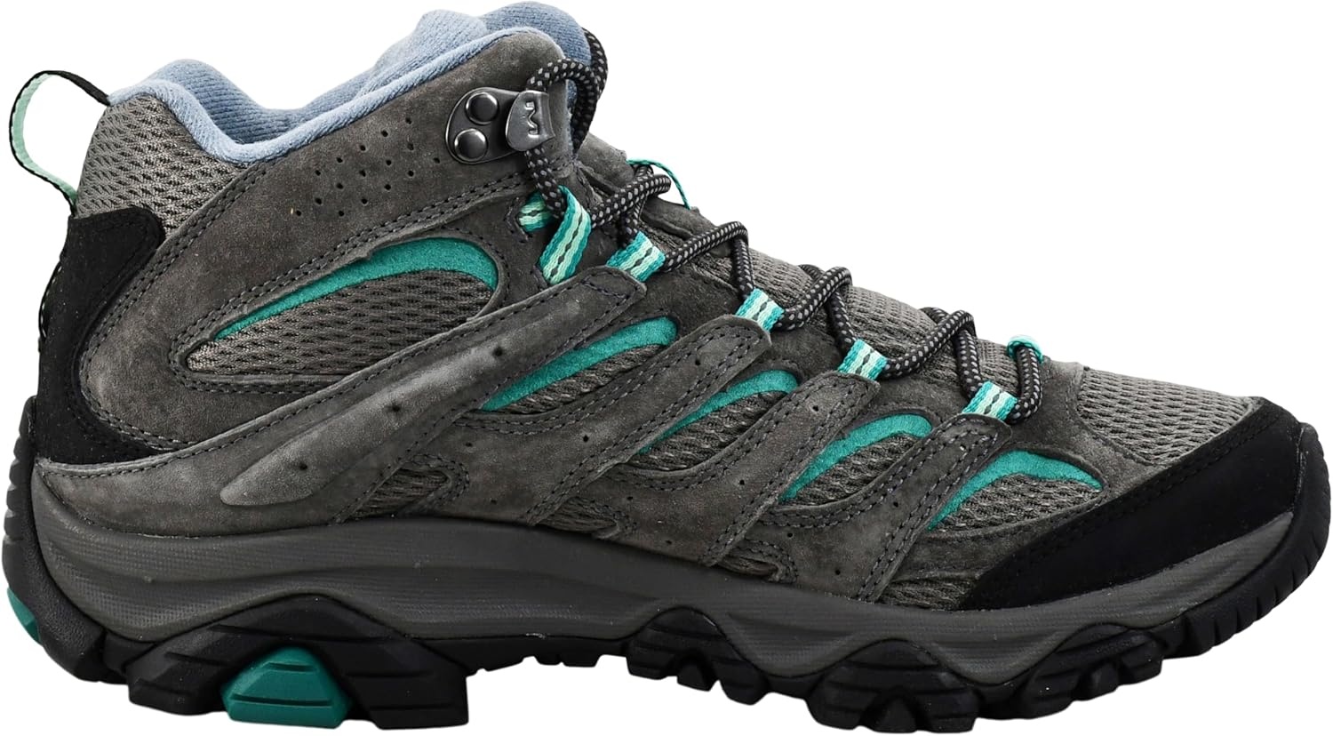 image:imageMerrell Womens Moab 3 Mid Waterproof Hiking BootsGraniteMarine