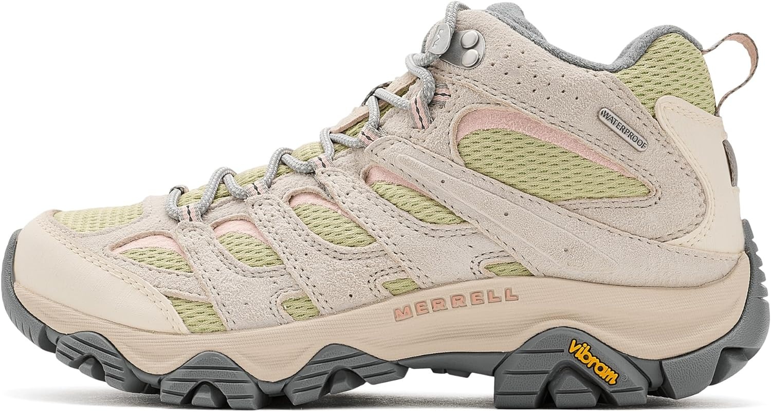 image:imageMerrell Womens Moab 3 Mid Waterproof Hiking BootsMeadow