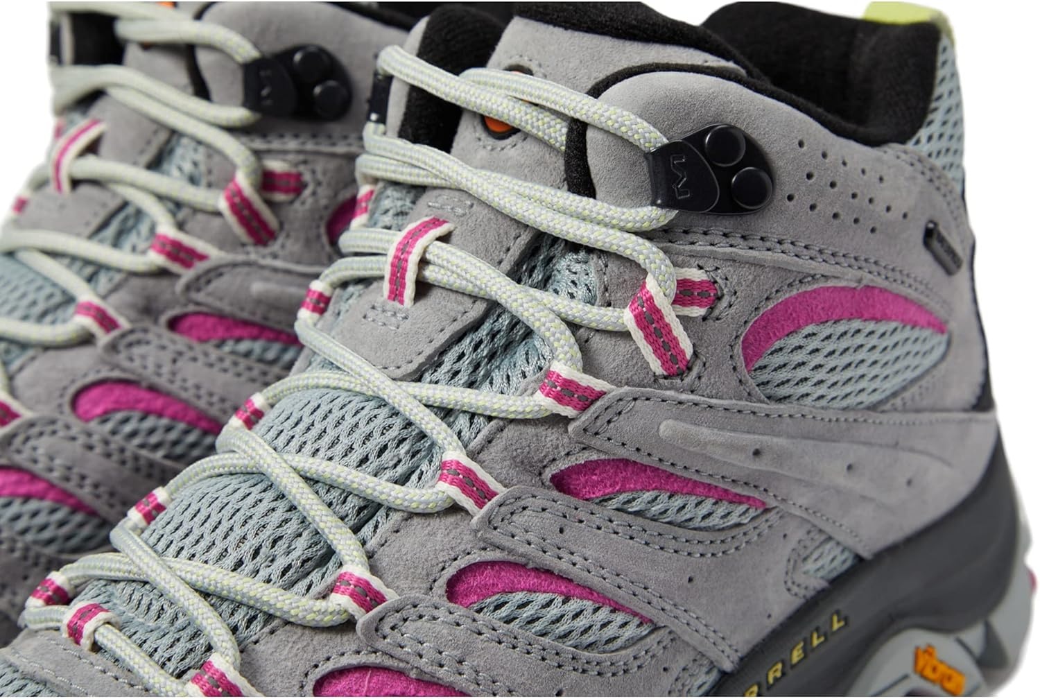 image:imageMerrell Womens Moab 3 Mid Waterproof Hiking BootsMonumentFuchsia