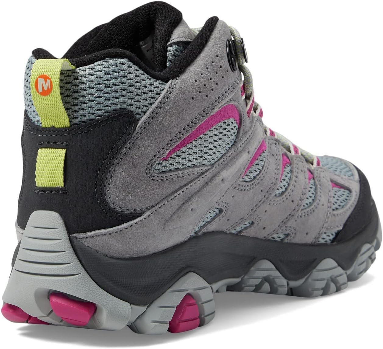 image:imageMerrell Womens Moab 3 Mid Waterproof Hiking BootsMonumentFuchsia