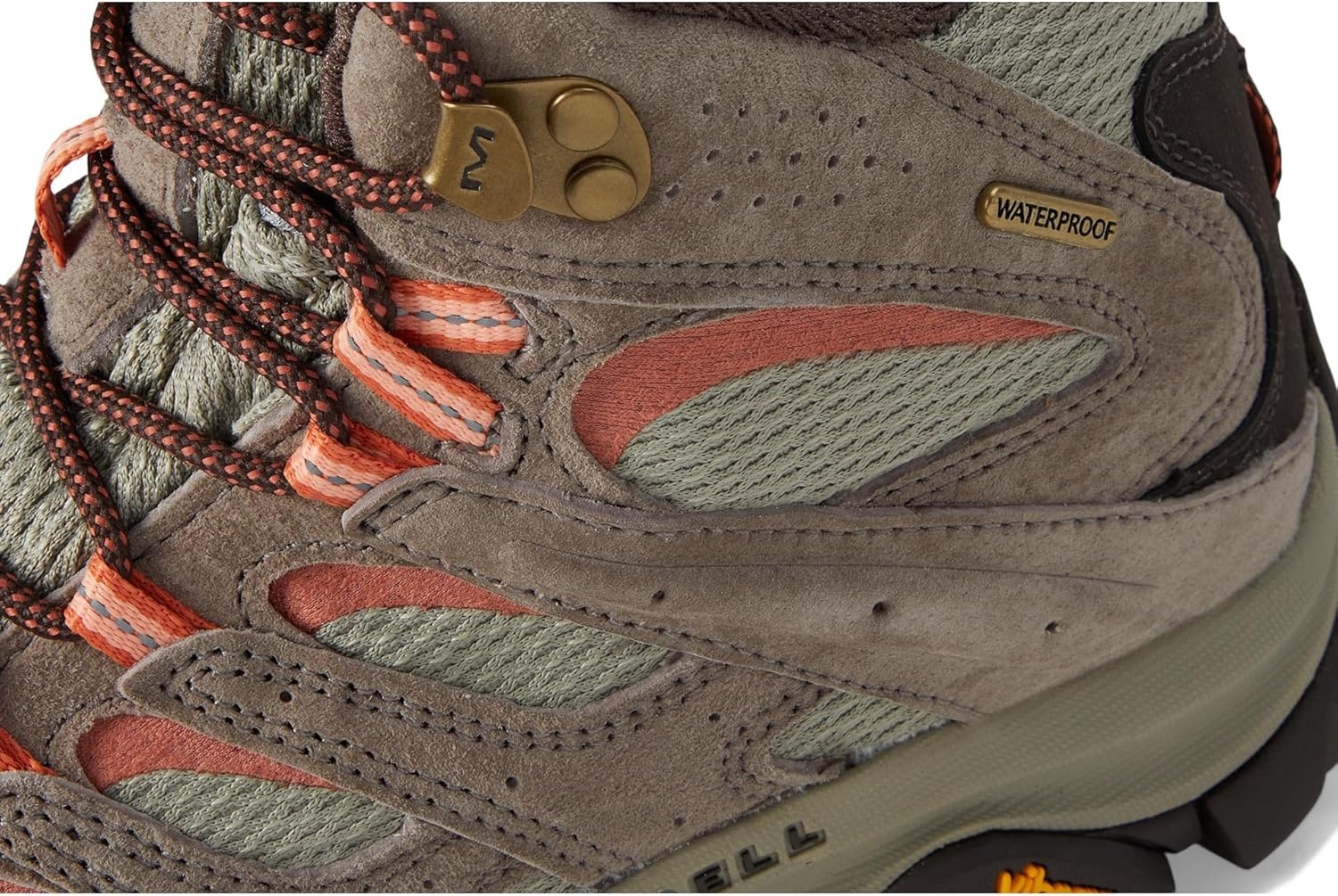 image:imageMerrell Womens Moab 3 Mid Waterproof Hiking BootsNew Bungee Cord