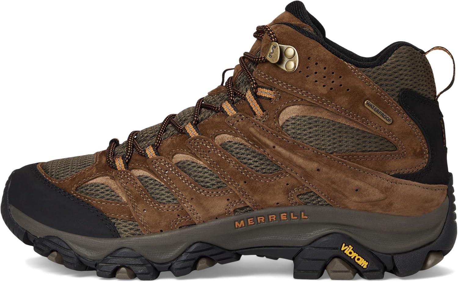 image:imageMerrell Womens Moab 3 Mid Waterproof Hiking BootsNew Earth