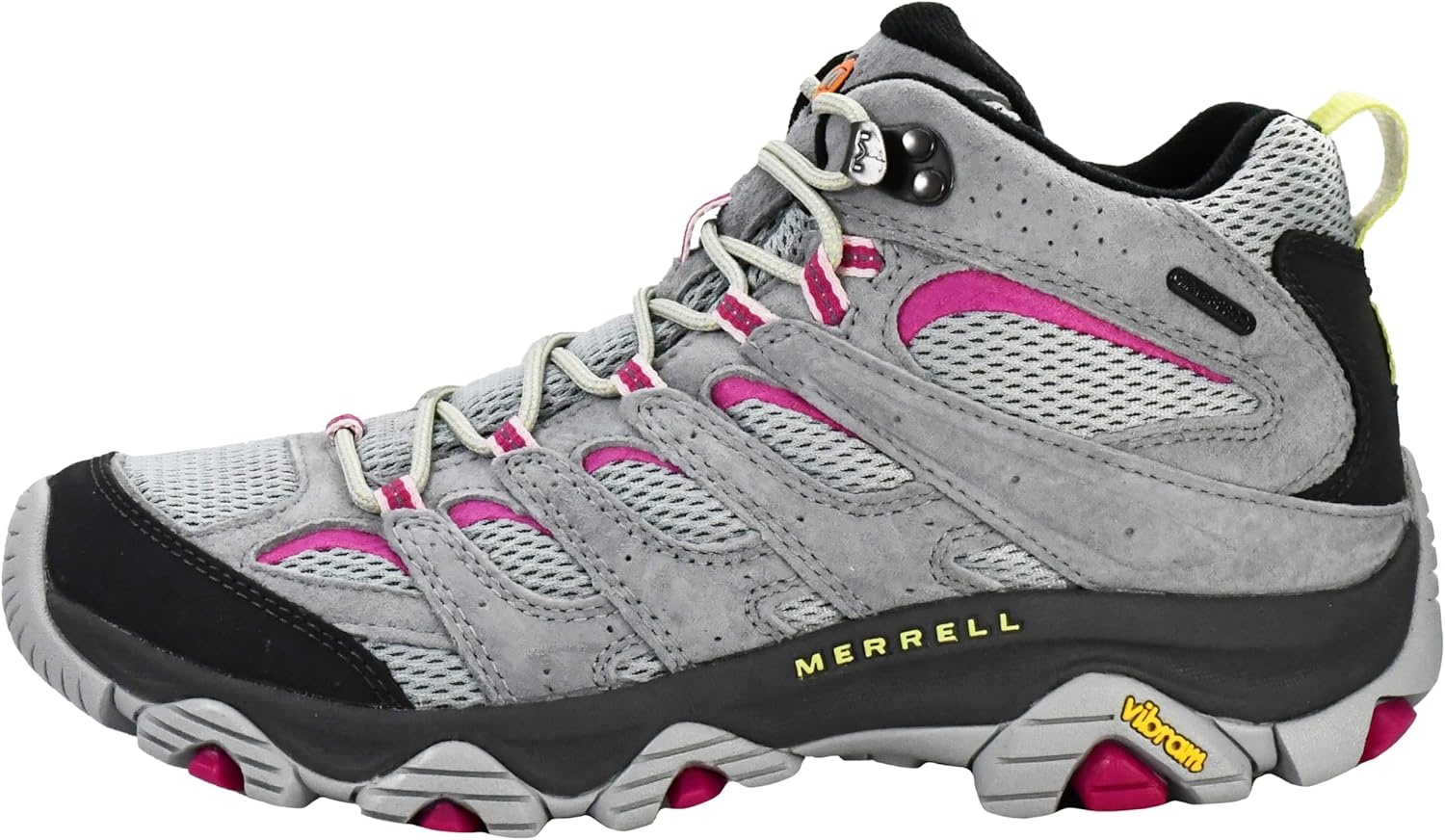 image:imageMerrell Womens Moab 3 Mid Waterproof Hiking BootsNew MonumentFuchsia