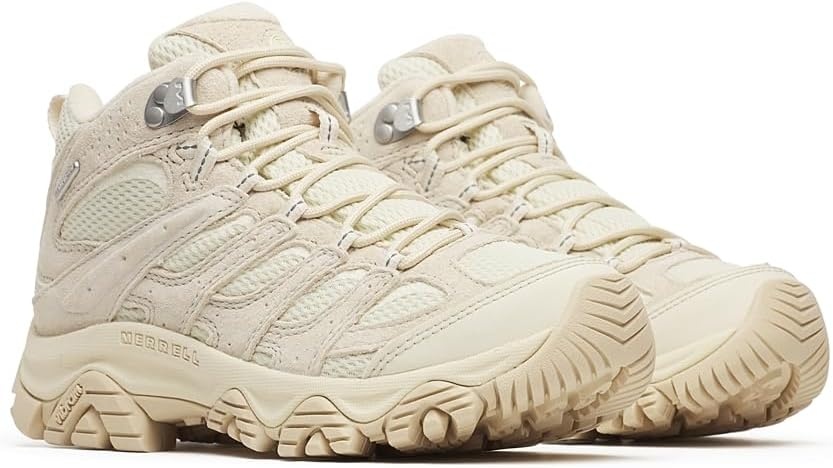 image:imageMerrell Womens Moab 3 Mid Waterproof Hiking BootsStucco