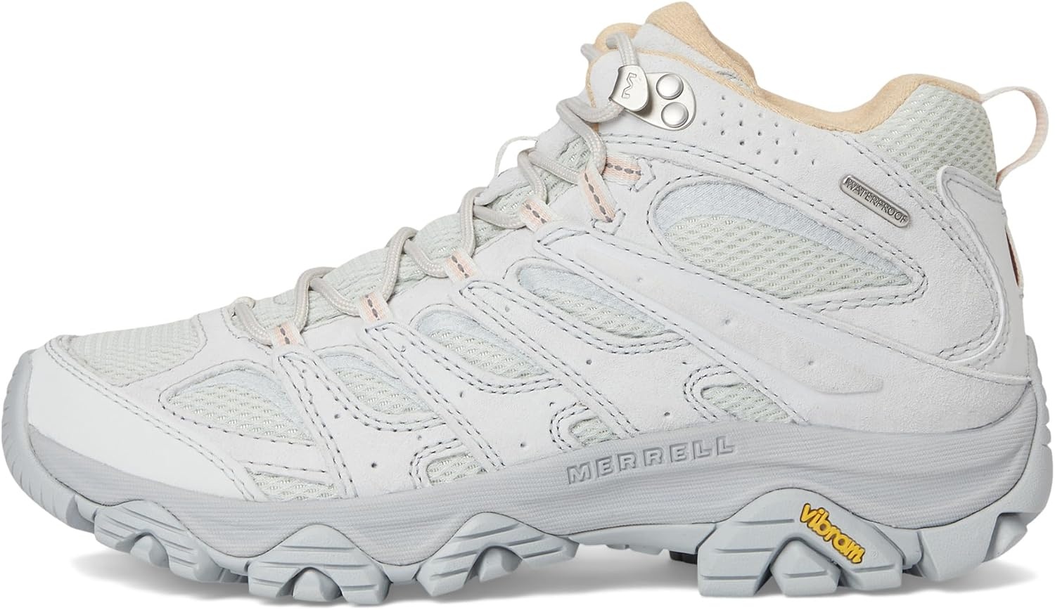 image:imageMerrell Womens Moab 3 Mid Waterproof Hiking BootsVapor Grey