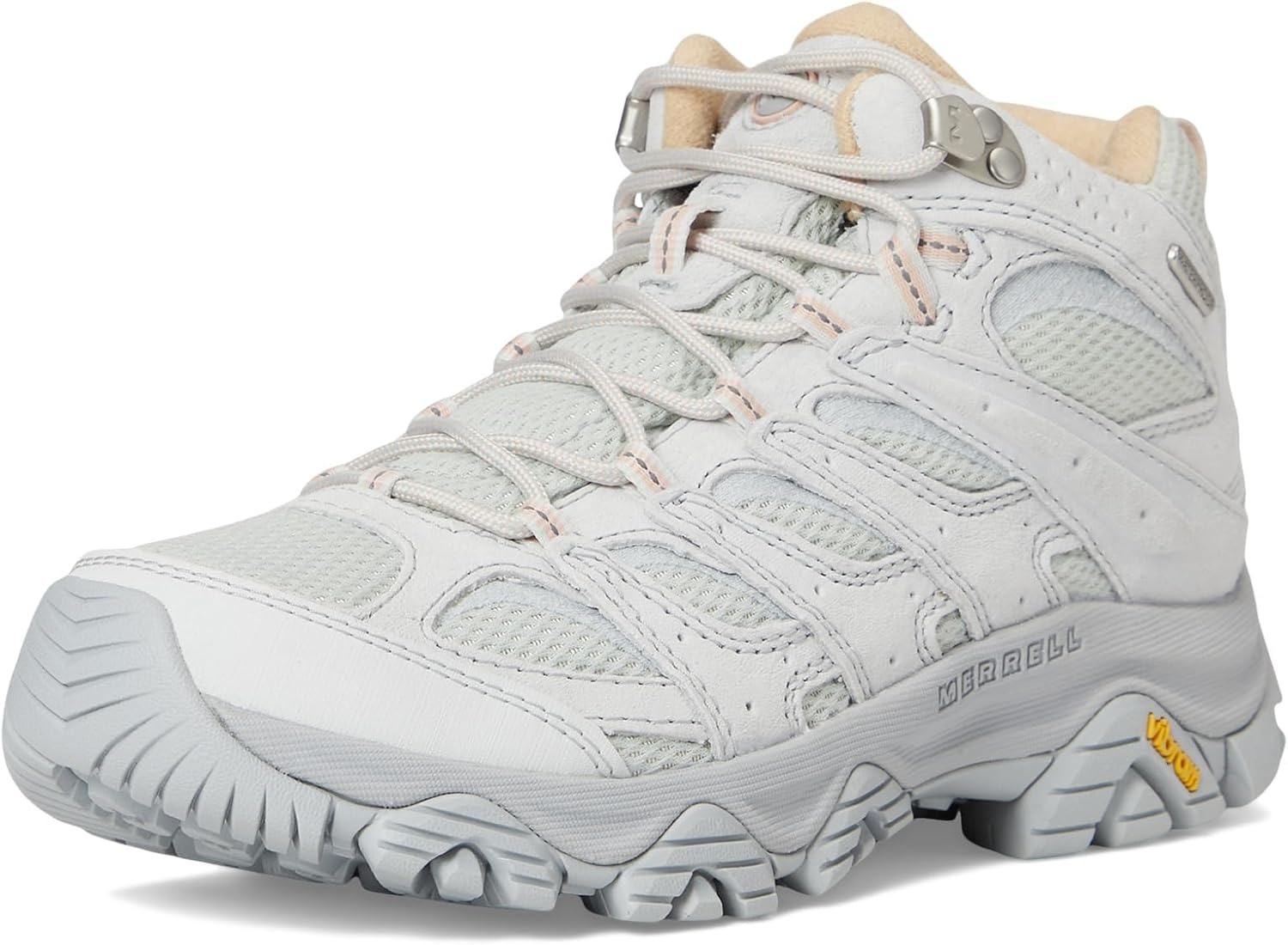 image:imageMerrell Womens Moab 3 Mid Waterproof Hiking BootsVapor Grey