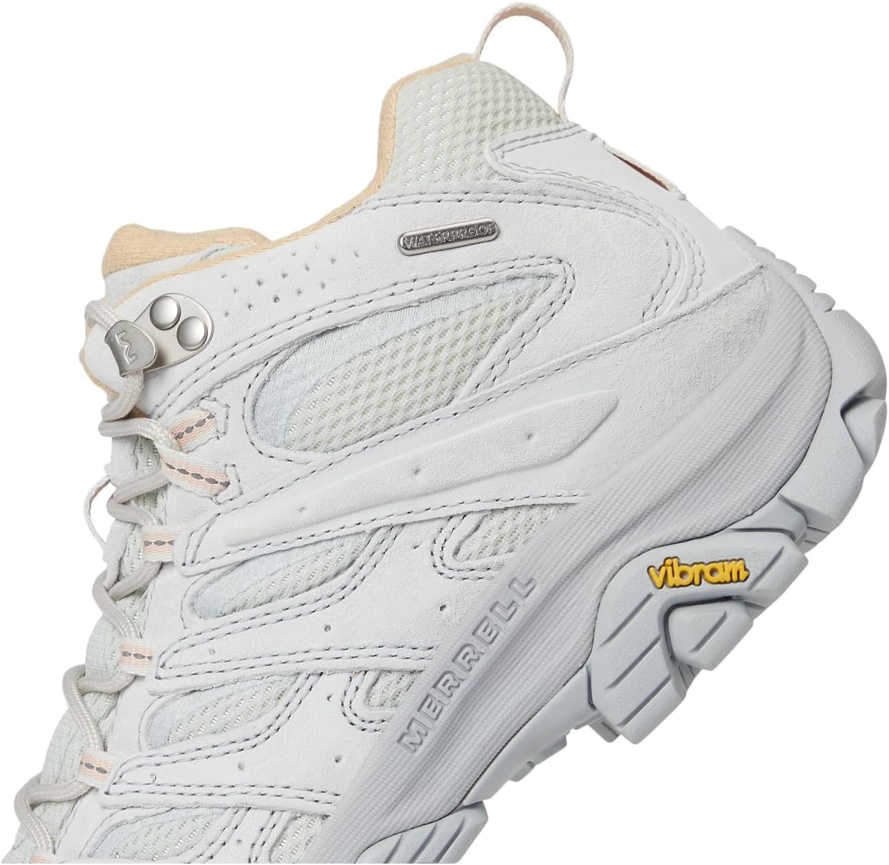 image:imageMerrell Womens Moab 3 Mid Waterproof Hiking BootsVapor Grey