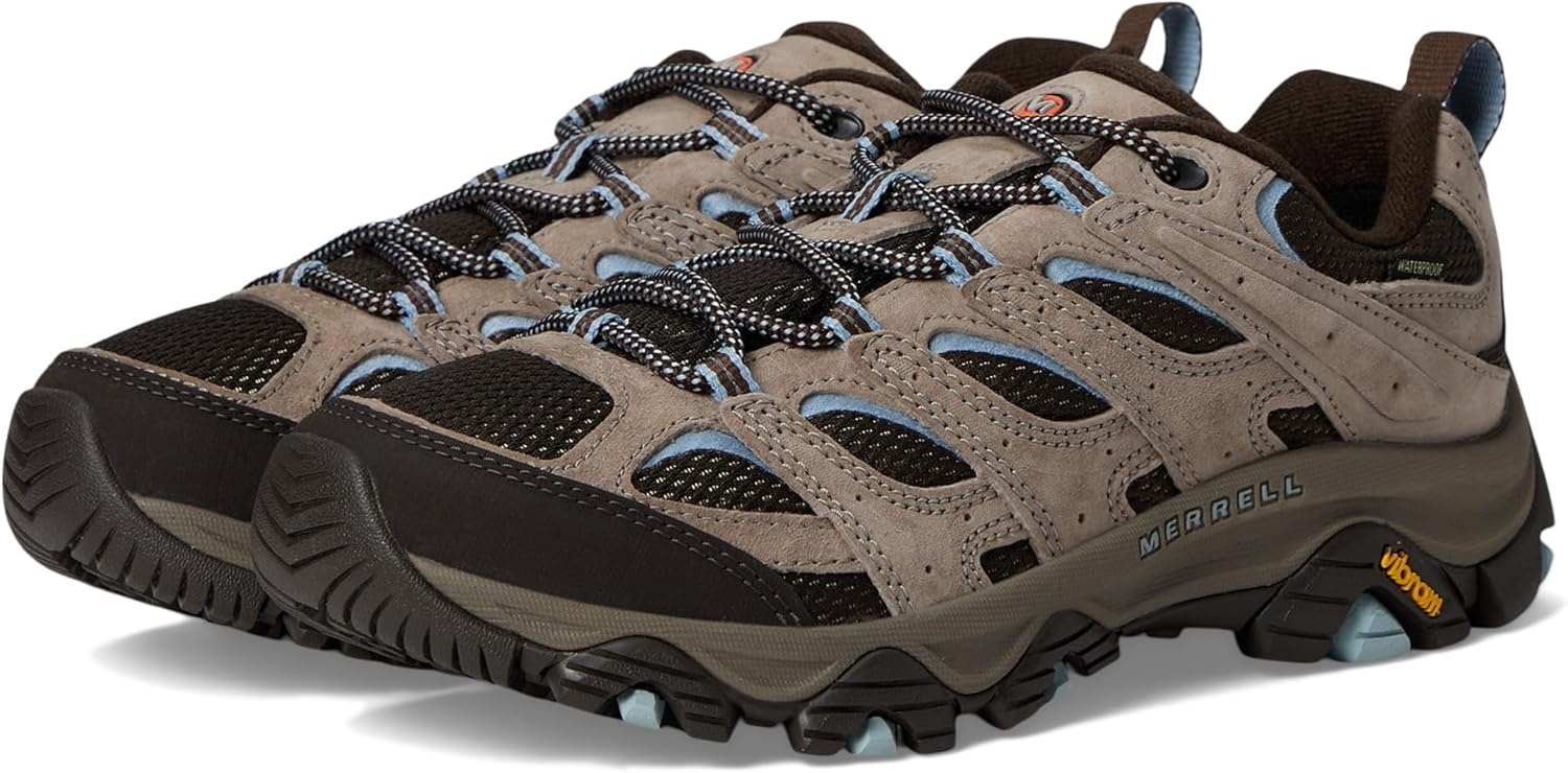 image:imageMerrell Womens Moab 3 Waterproof Hiking ShoeBrindle1