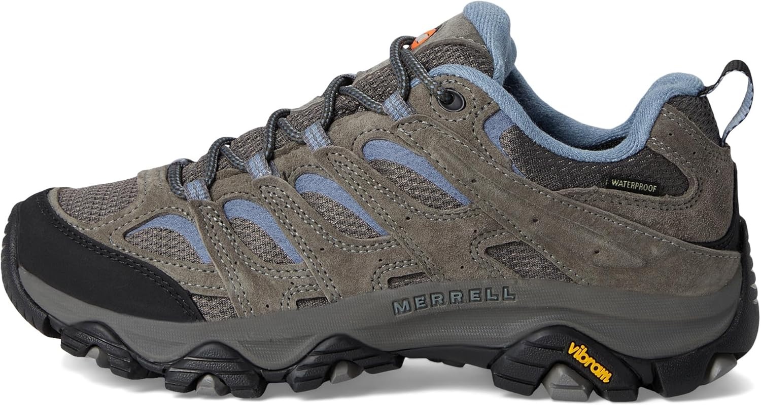 image:imageMerrell Womens Moab 3 Waterproof Hiking ShoeNew Granite